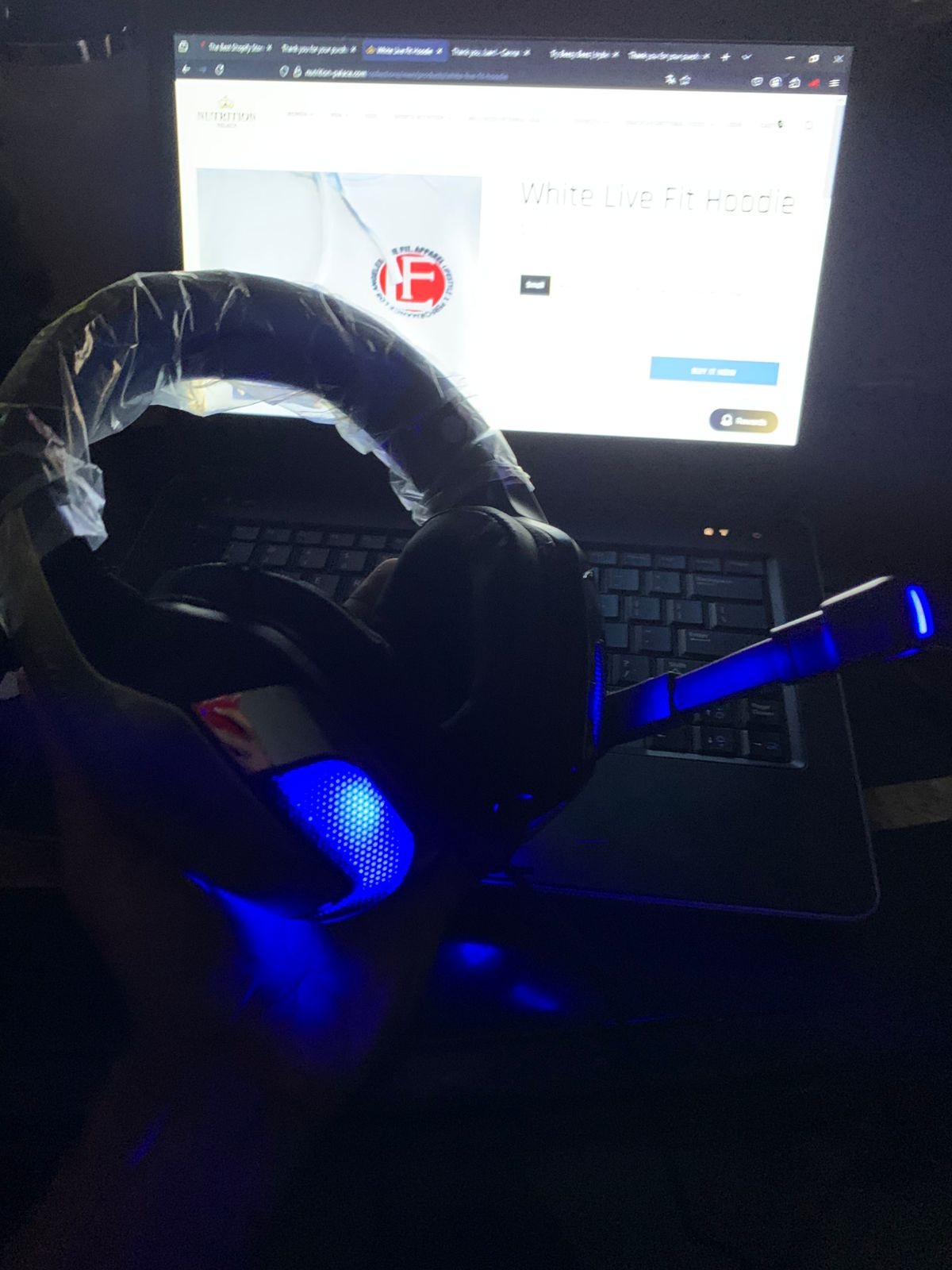 accesorios para electronica - Audifonos Gamer Con Luces para PC y Laptop 1
