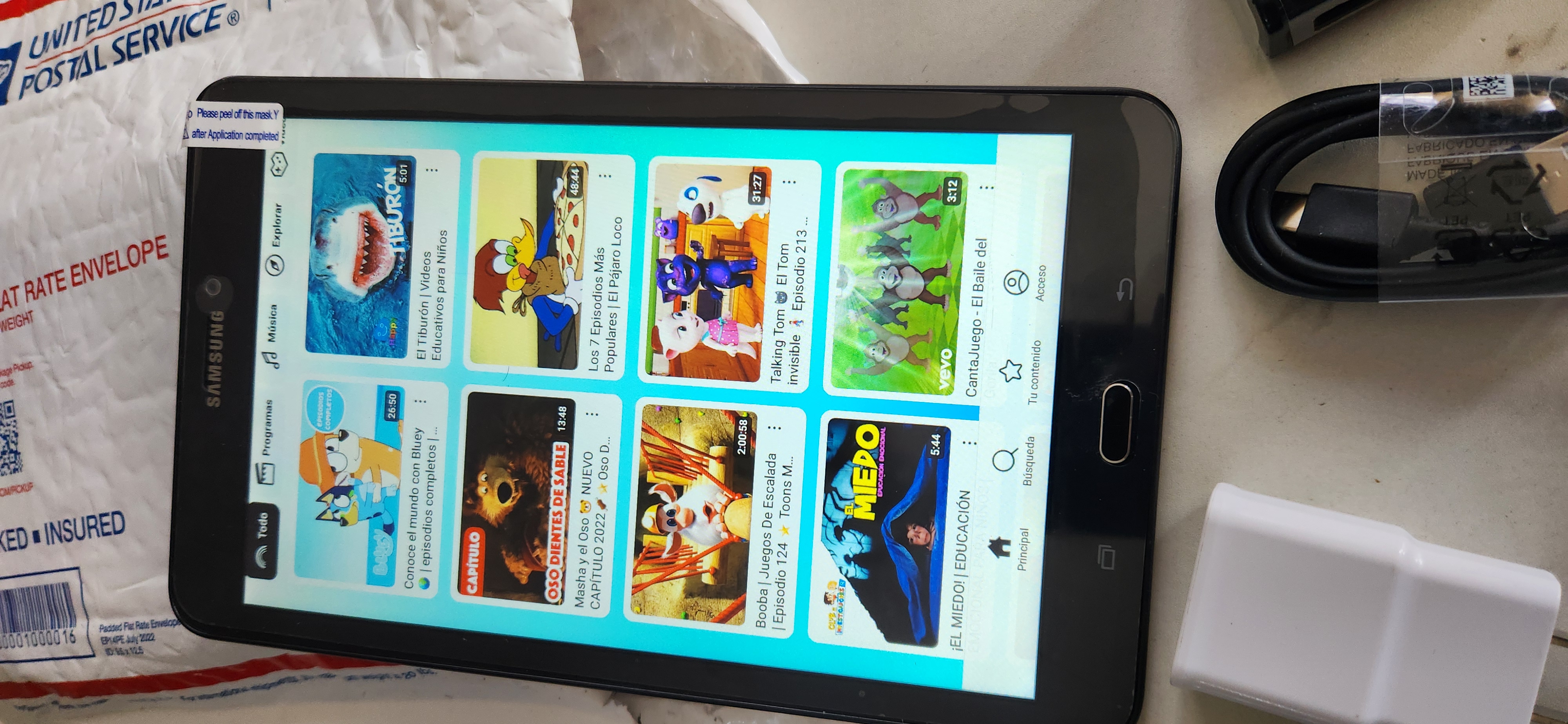 celulares y tabletas - tablet samsung 8pulgada 16gb  2