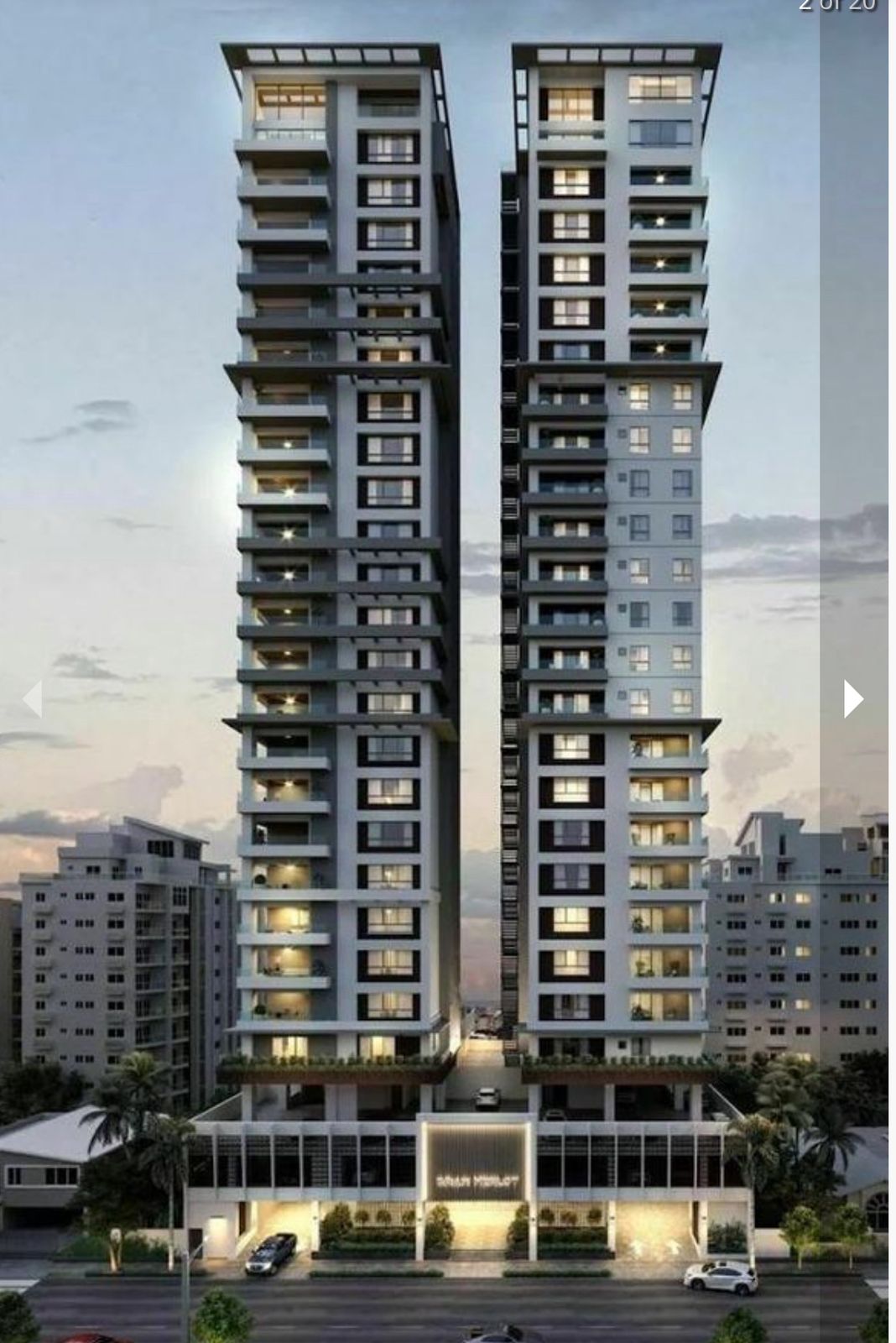 apartamentos - TORRE GRAN MERLOT - APARTAMENTO EN ALMA ROSA I. 