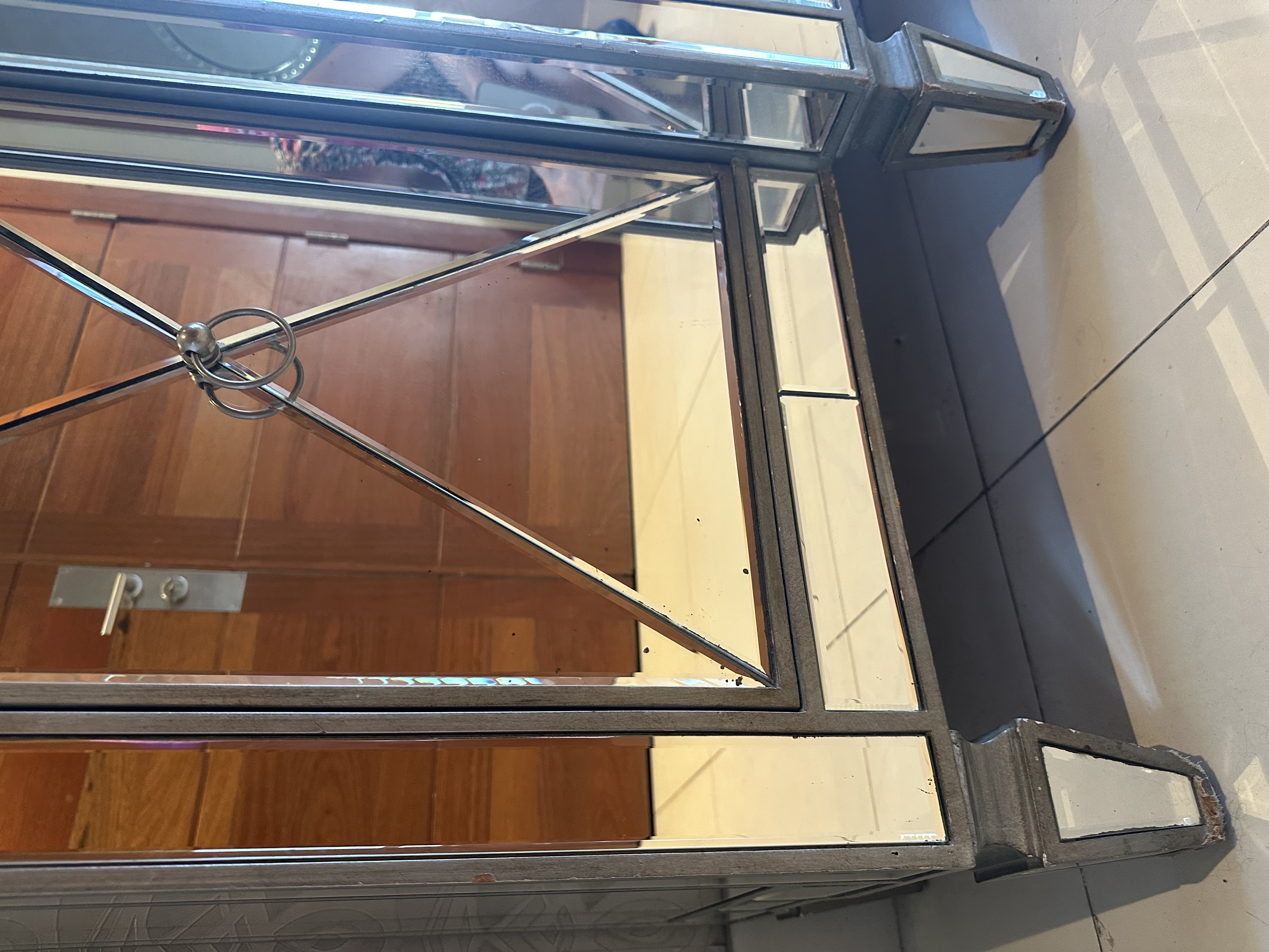 muebles y colchones - Credenza en espejo  2