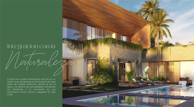 casas vacacionales y villas - Venta de Villa de lujo en cap Cana Republica dominicana con 2,501.58mts 3