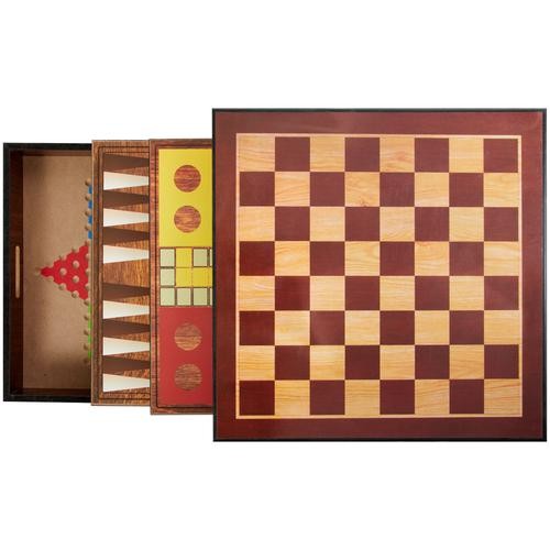 juguetes - Anker Play Juego de Mesa 12 en 1 DAMAS CHINAS AJEDREZ ETC 2