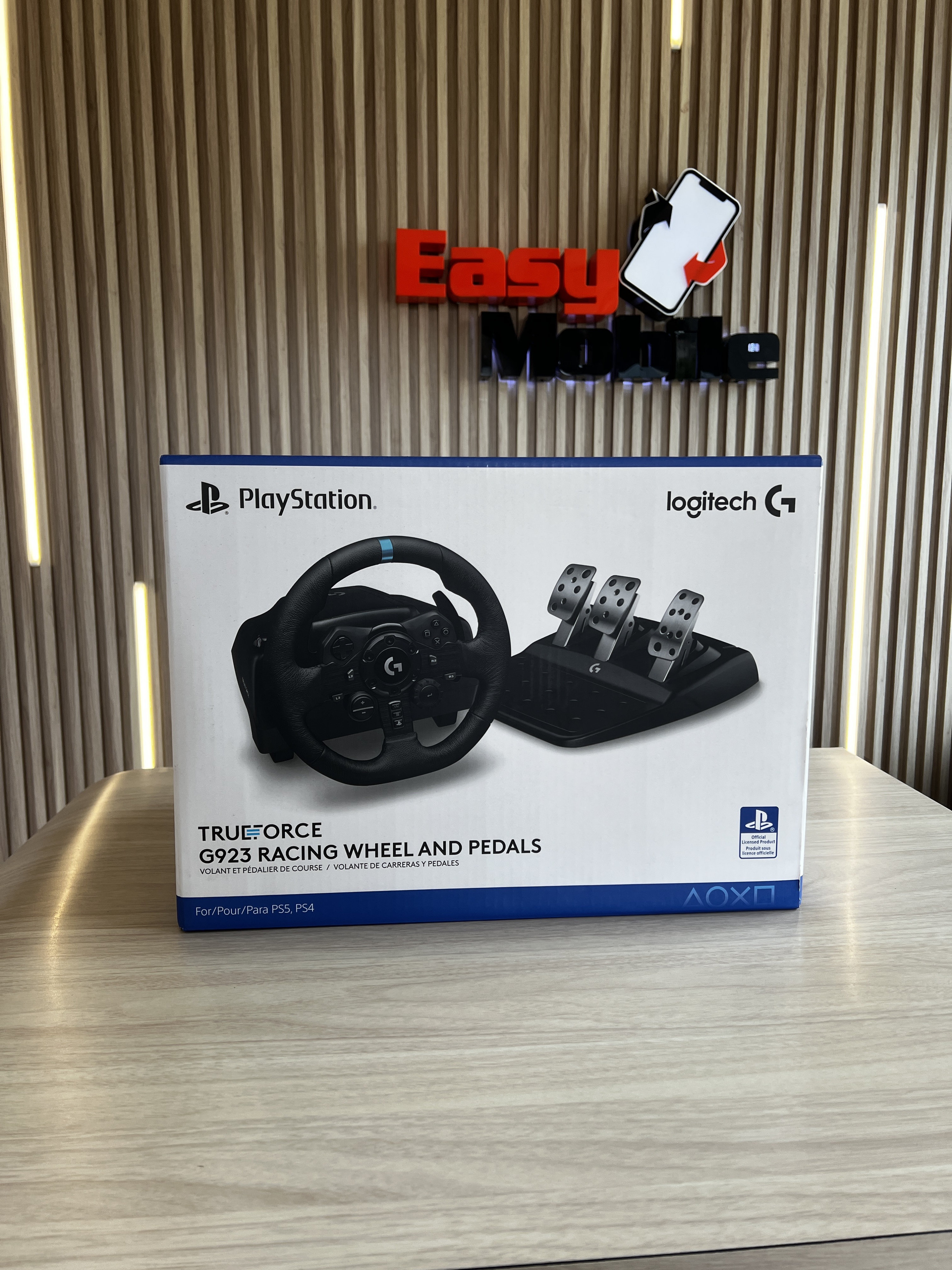 consolas y videojuegos - GUÍA LOGITECH G923 COMPATIBLE PS5,PS4,PC Y MAC SELLADO 