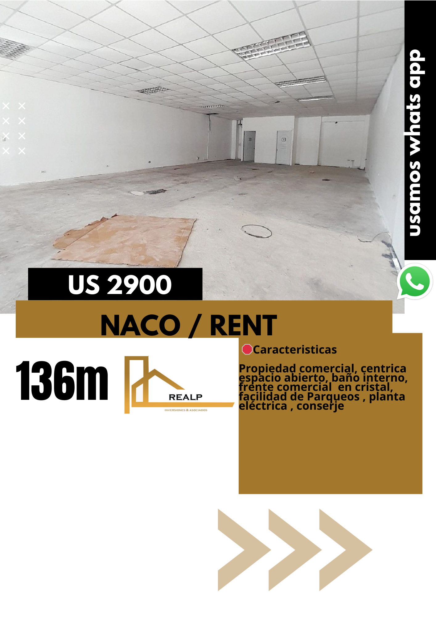 oficinas y locales comerciales - Local en Naco Primer nivel  0