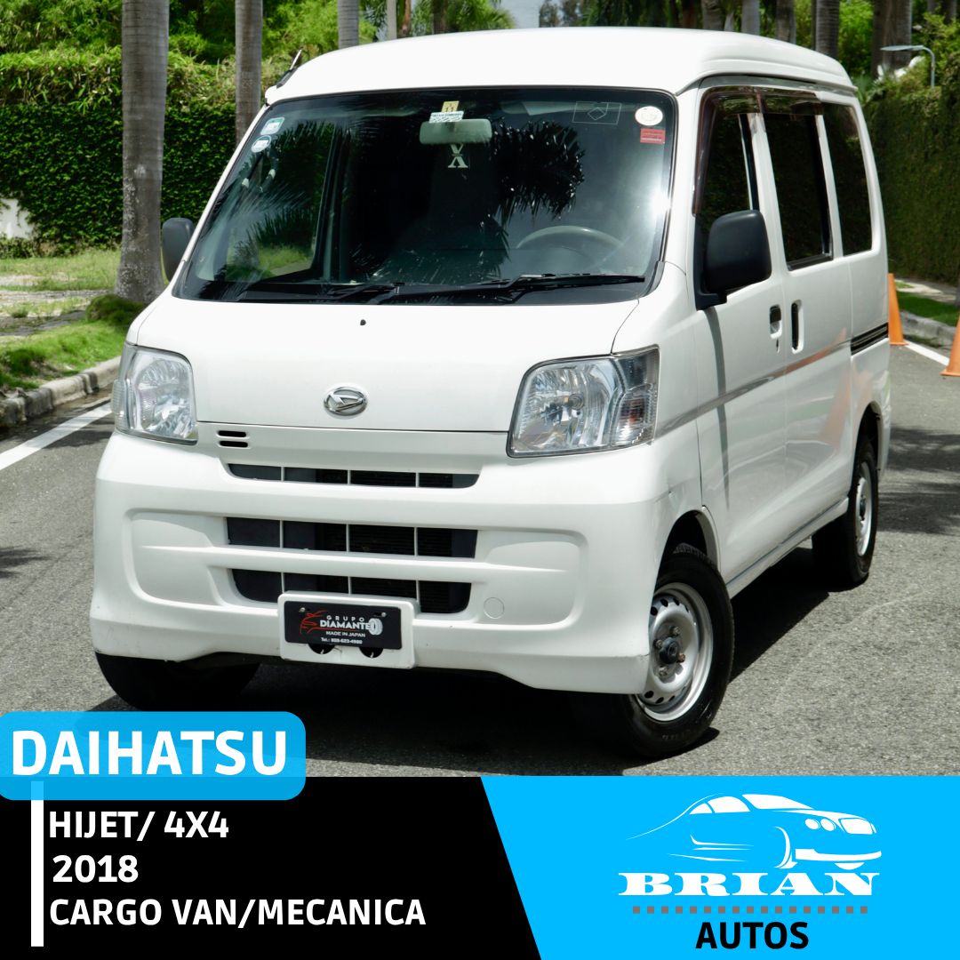 jeepetas y camionetas - Daihatsu Hijet 4x4 2018 Economica y con garantia. 