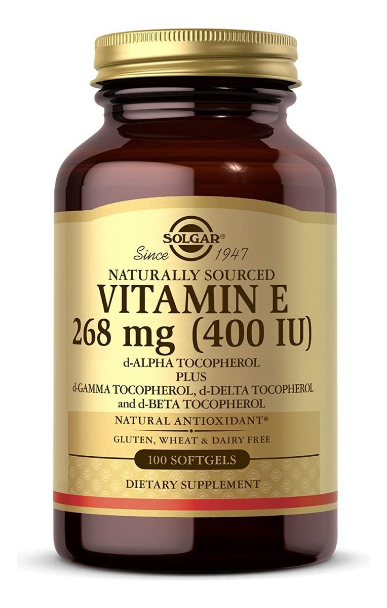 Salud y Equipamiento Médico - Vitamina E Solgar 400 Iu