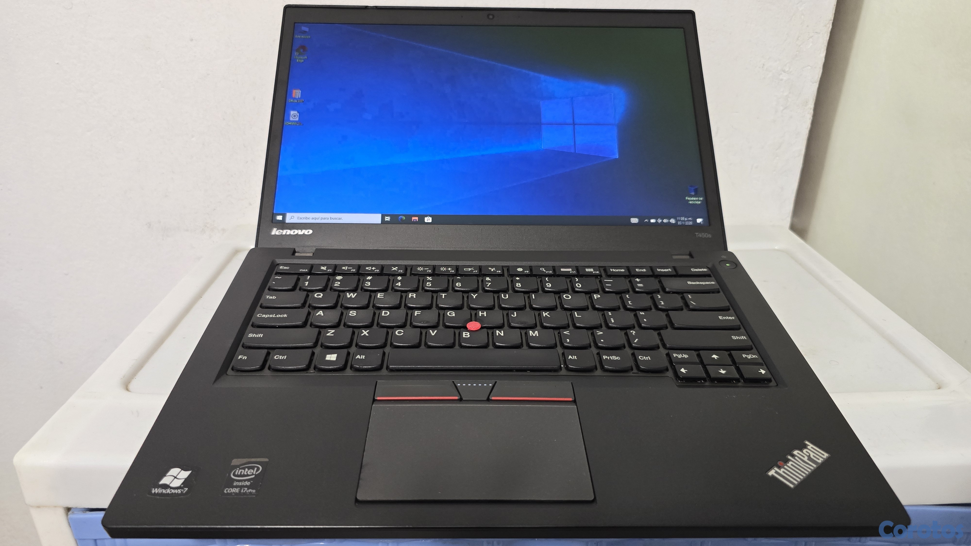 computadoras y laptops - lenovo thinkpad 14 Pulg Core i7 2.6ghz Ram 12gb Disco SSD Video 6gb  1