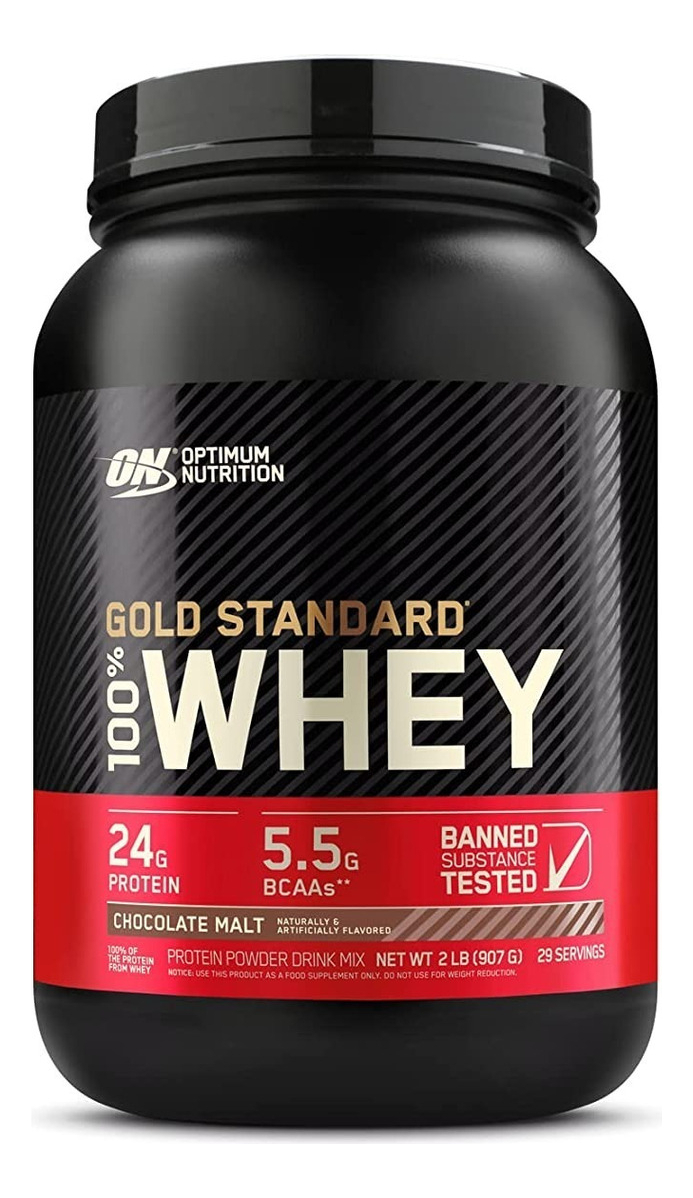 Salud y Equipamiento Médico - Proteina Whey Malta 907g Optimum 0
