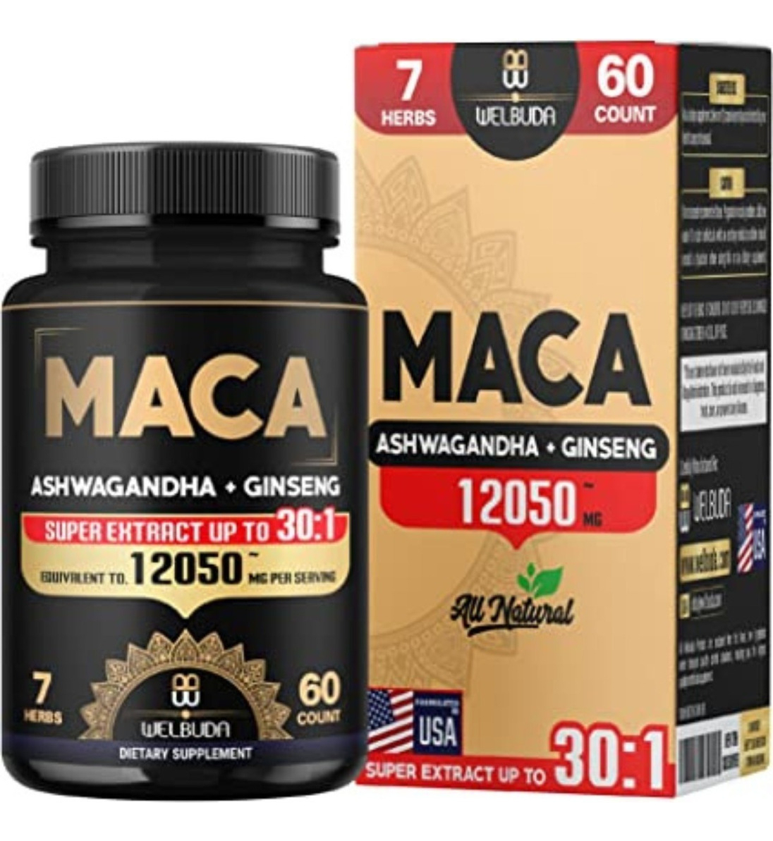 Salud y Equipamiento Médico - Welbuda - Maca 60 capsulas 0
