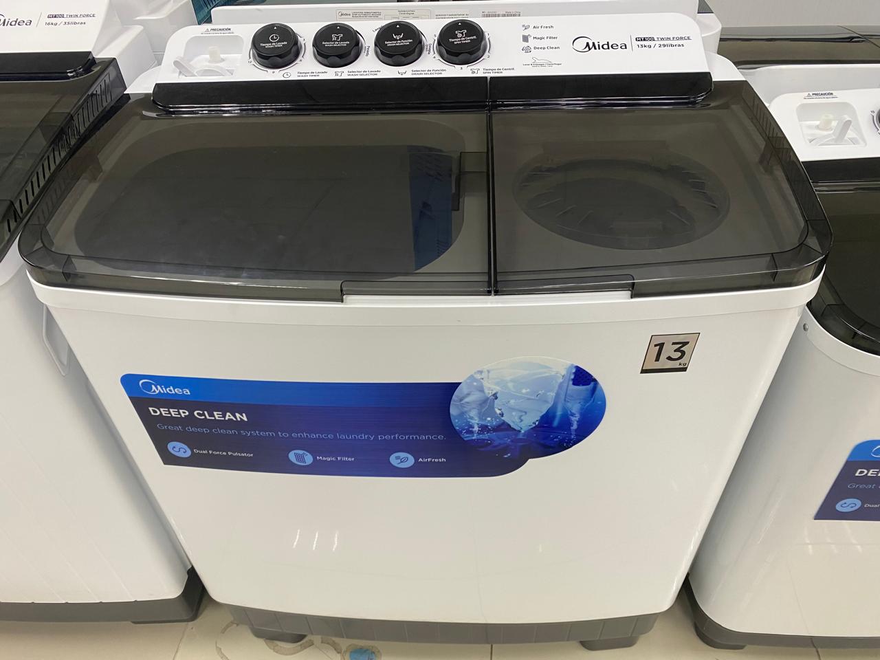 electrodomesticos - lavadora Midea nueva 29 libras 
con garantía 
envio disponible 
 1