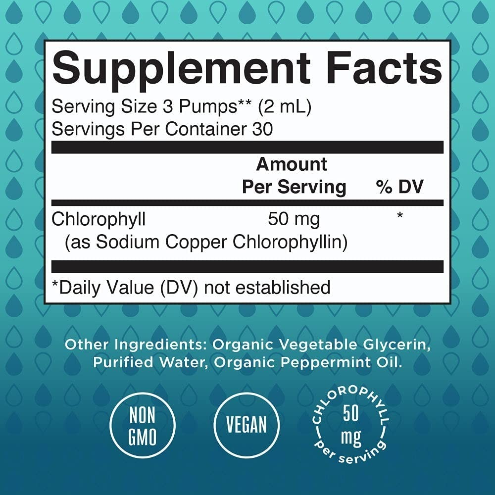 Salud y Equipamiento Médico - Clorofila 50 Mg Maryruth Organic 1