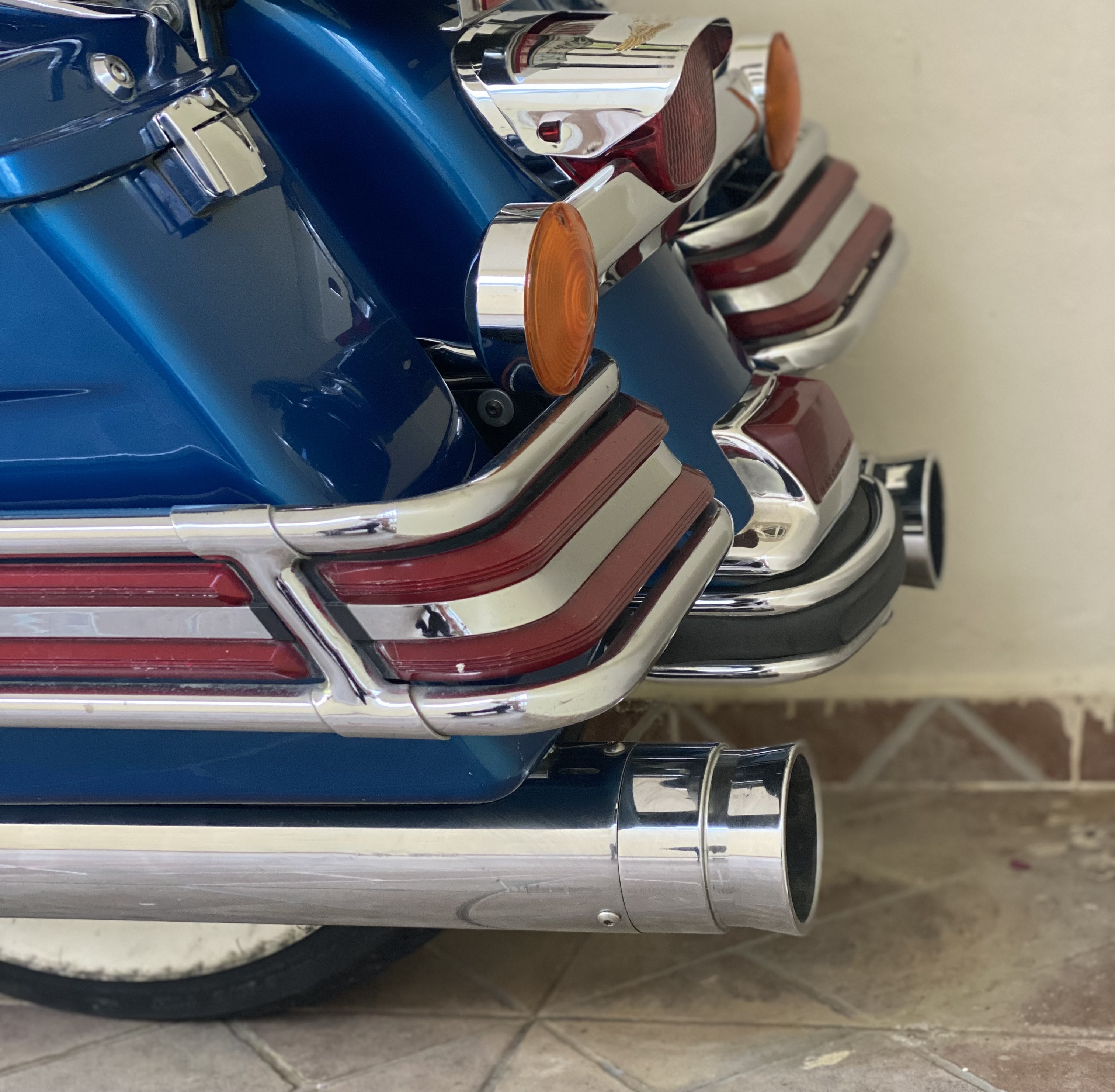 motores y pasolas - Mufflers para Harley Touring 0