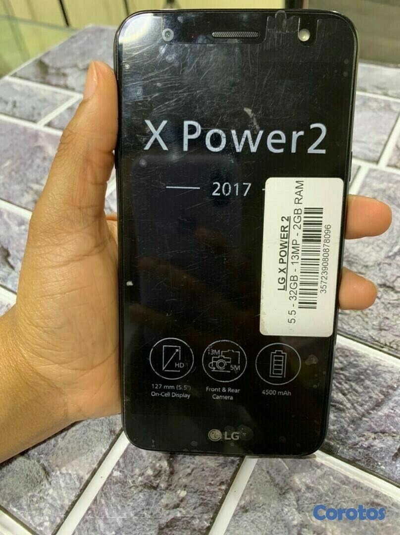 celulares y tabletas - Teléfono LG X power2 - 32GB  2