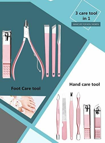 Salud y Equipamiento Médico - Kit De Pedicura Para Mujeres De 18 Piezas 5