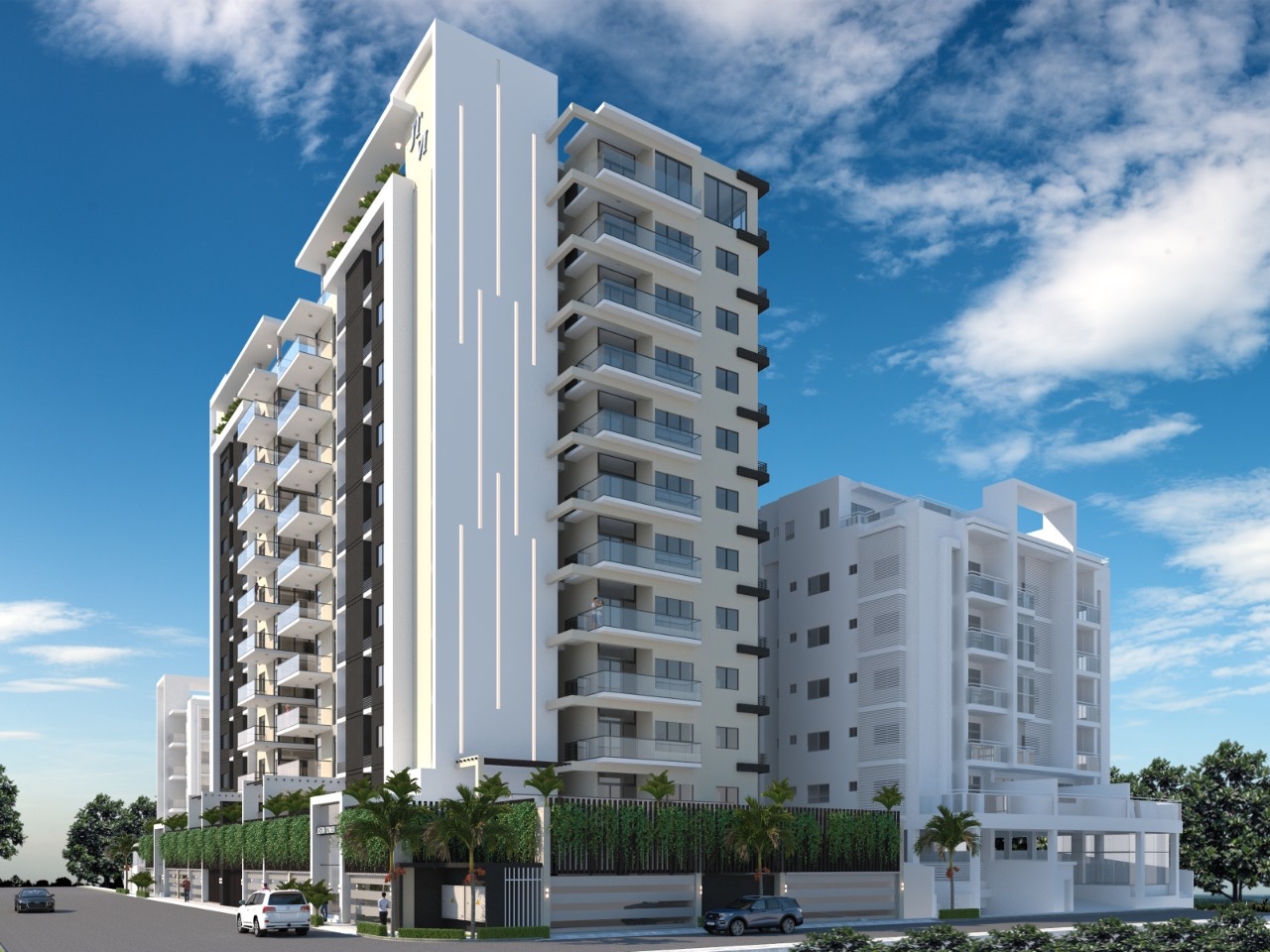 apartamentos - esidencial Justyn Tower V - VI 0
