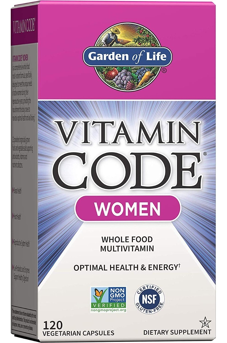 Salud y Equipamiento Médico - Garden Of Life Multivitaminico Para Mujeres, 120 Capsulas, A 0