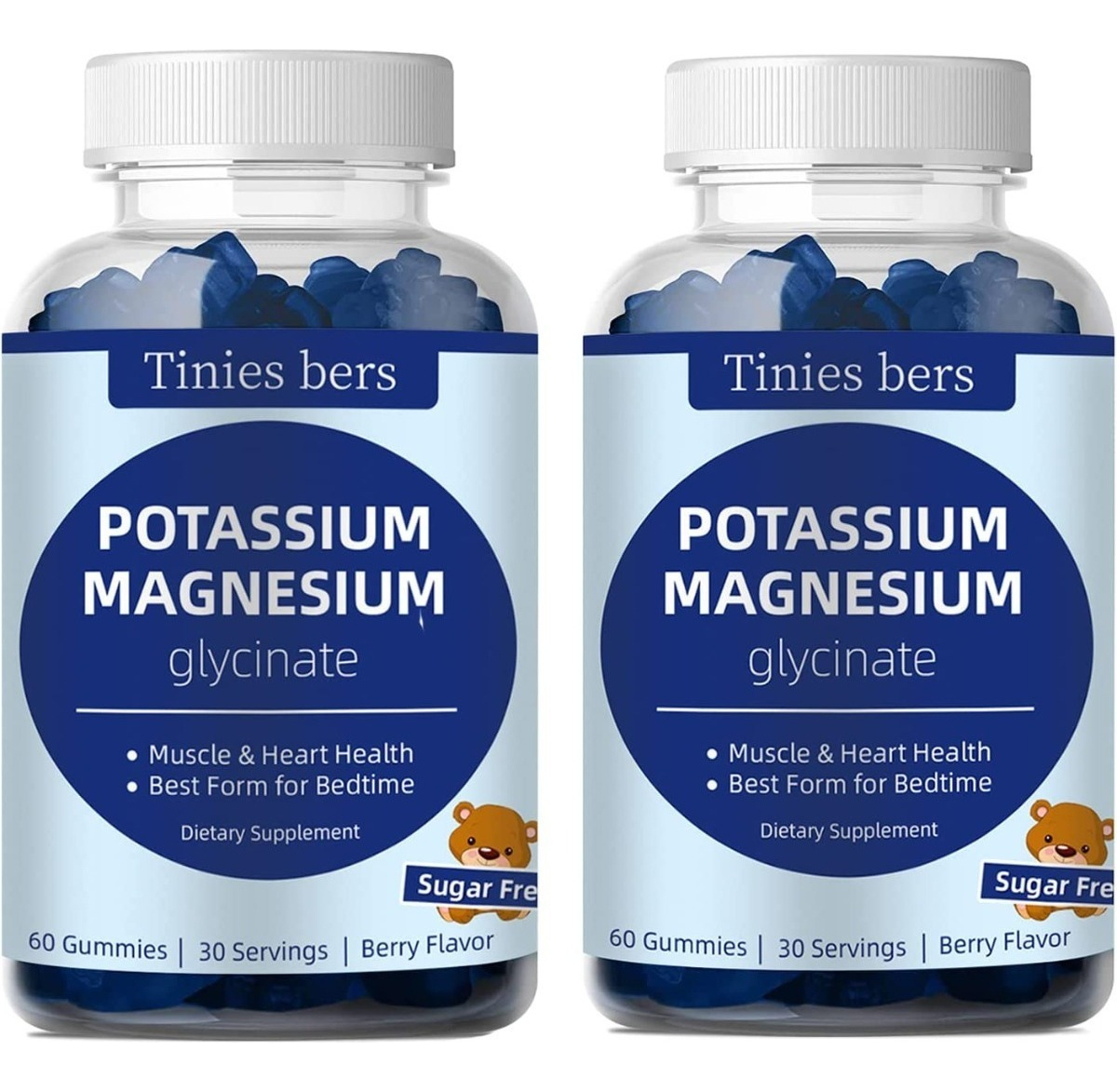 Salud y Equipamiento Médico - Potasio 60 Gum Set2 Tinies Bers - - Unidad A $4948 0