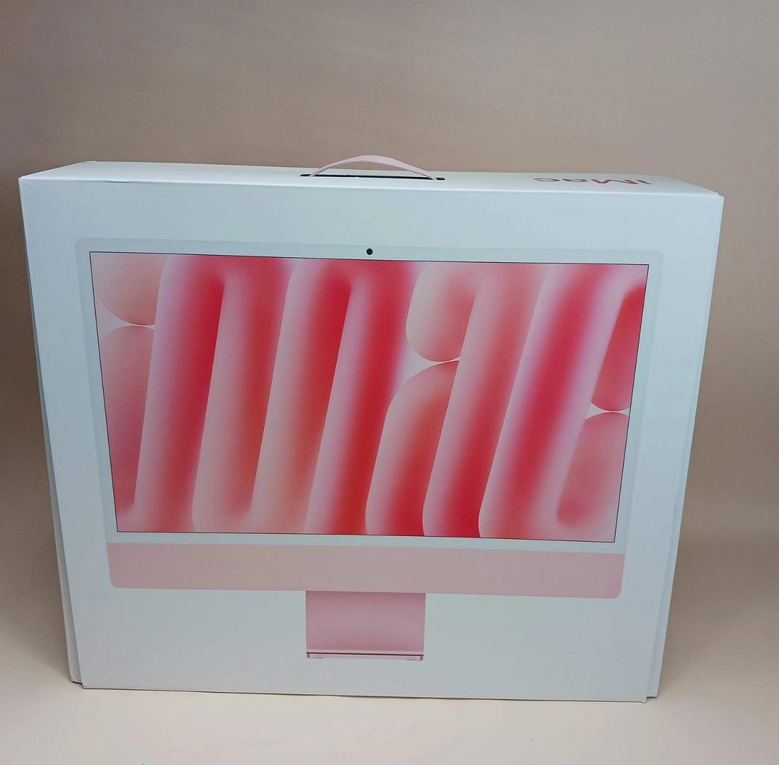 computadoras y laptops - iMac 24” Chip M4 16GB RAM & 256GB SSD Color Pink Nuevas Selladas  4