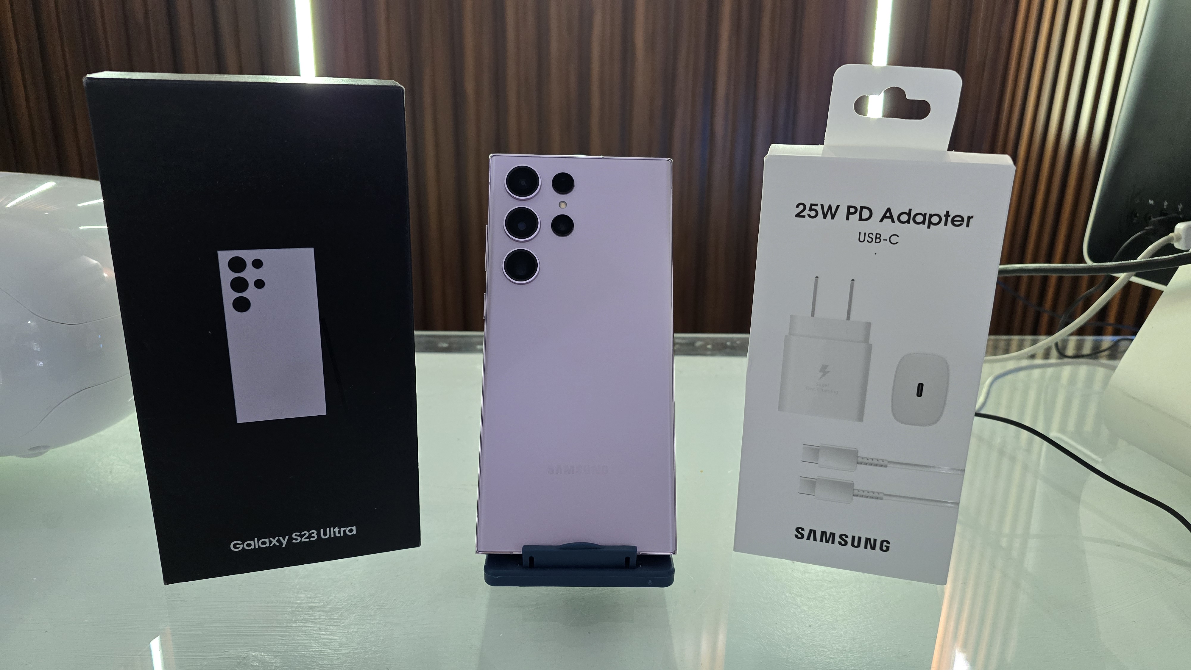 celulares y tabletas - Samsung Galaxy S23 Ultra 256GB Lavanda en caja