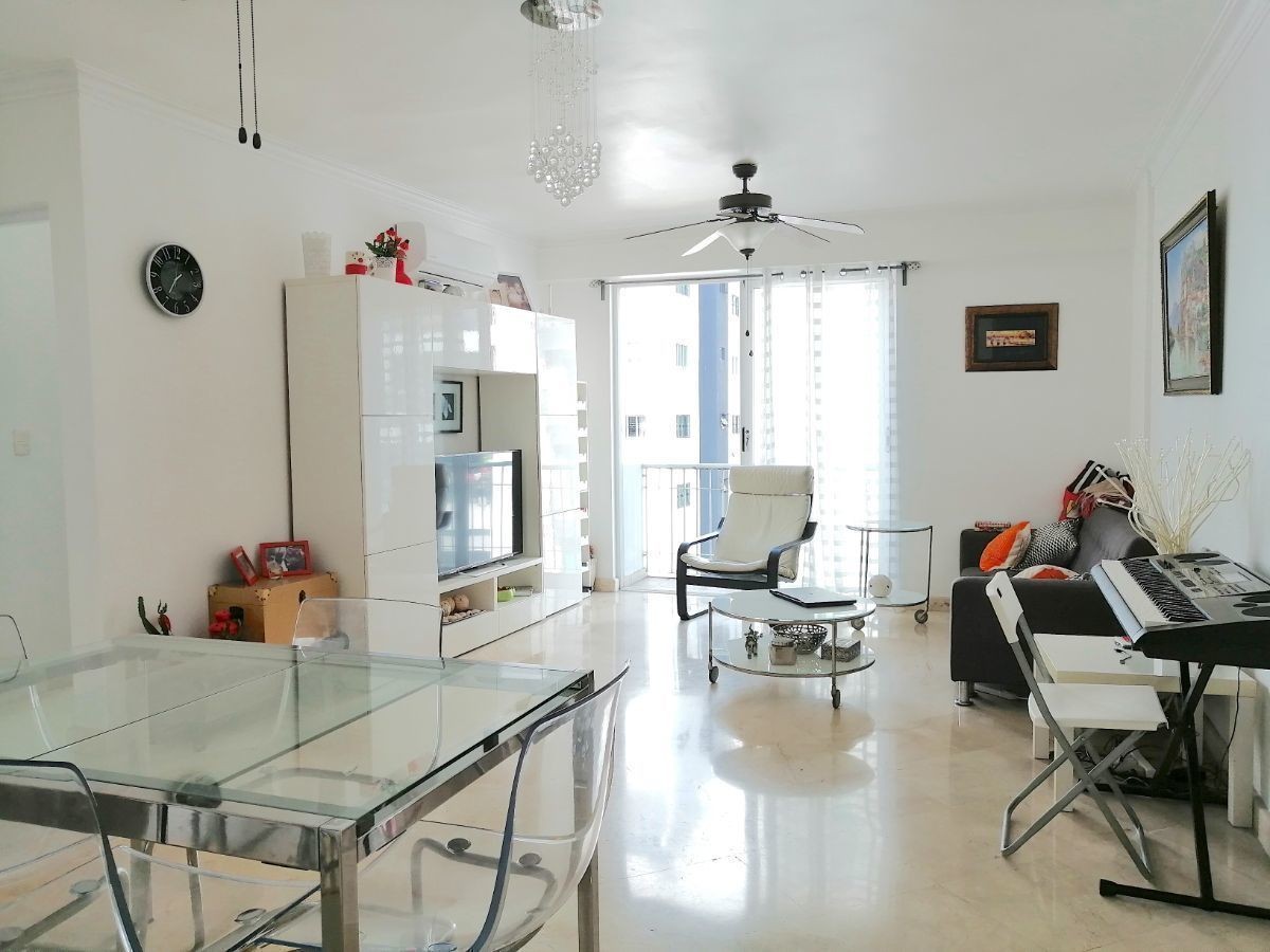 apartamentos - Naco,2hab.2b con gym,piscina, a.social,equipado full. 1
