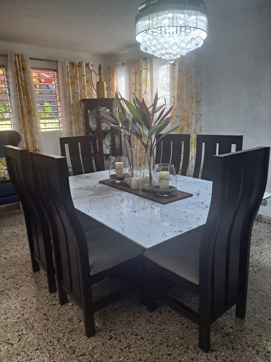 decoración y accesorios - Comedor de 6 sillas  0