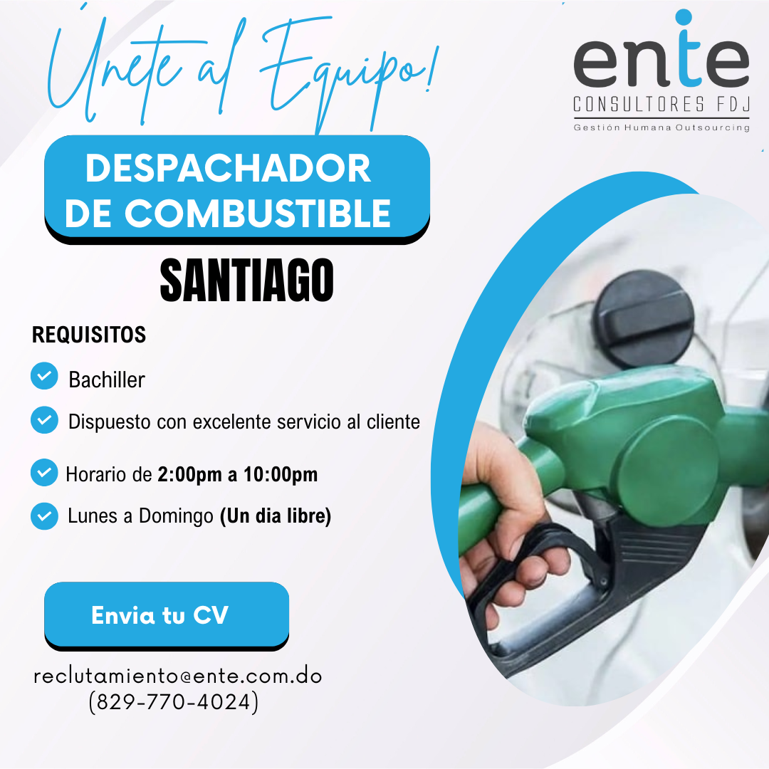 empleos disponibles - Despachador de combustible  0