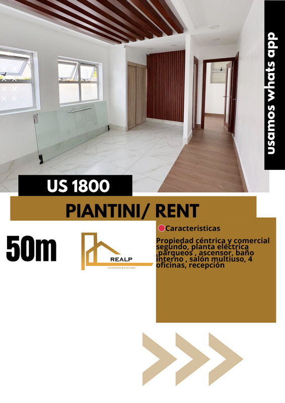 oficinas y locales comerciales - Local en Piantini  0