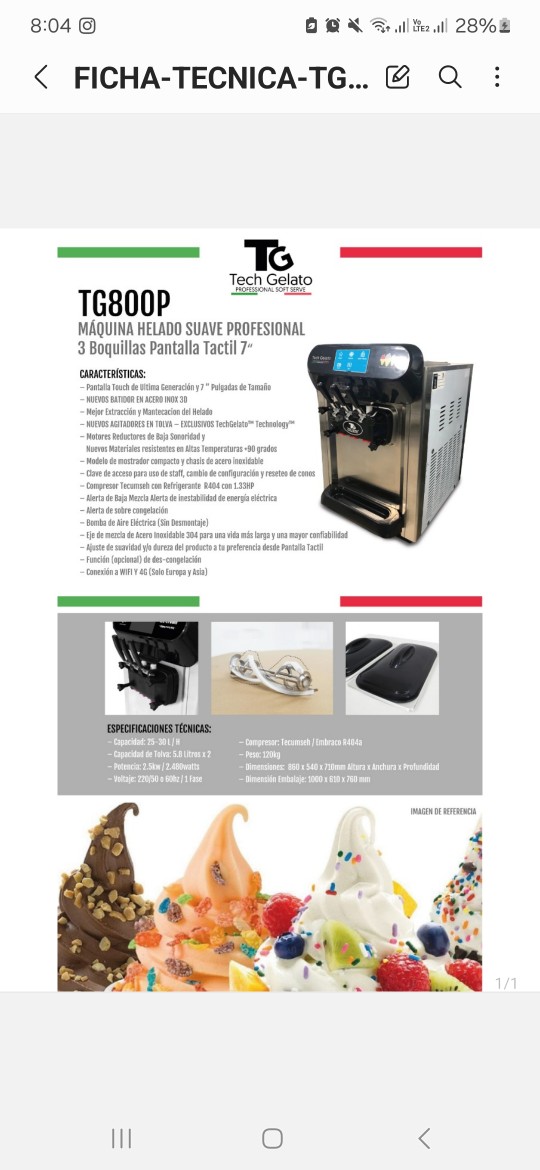 equipos profesionales - Maquina de Helados  5