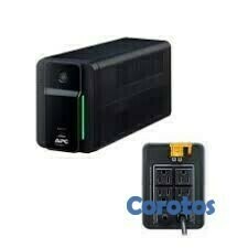 computadoras y laptops - UPS APC BVX700LU-LM BACK-UPS, 700VA, 360 WATTS, 120V, AVR, CARGA USB, 4 TOMAS  2
