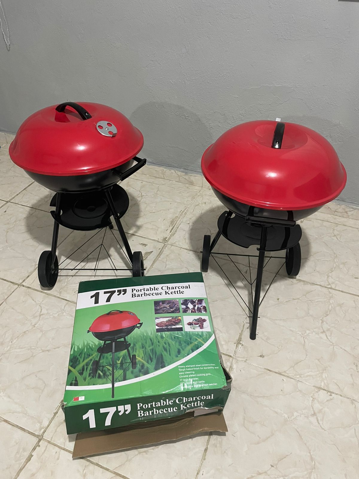 herramientas, jardines y exterior - Bbq clásico de carbon 