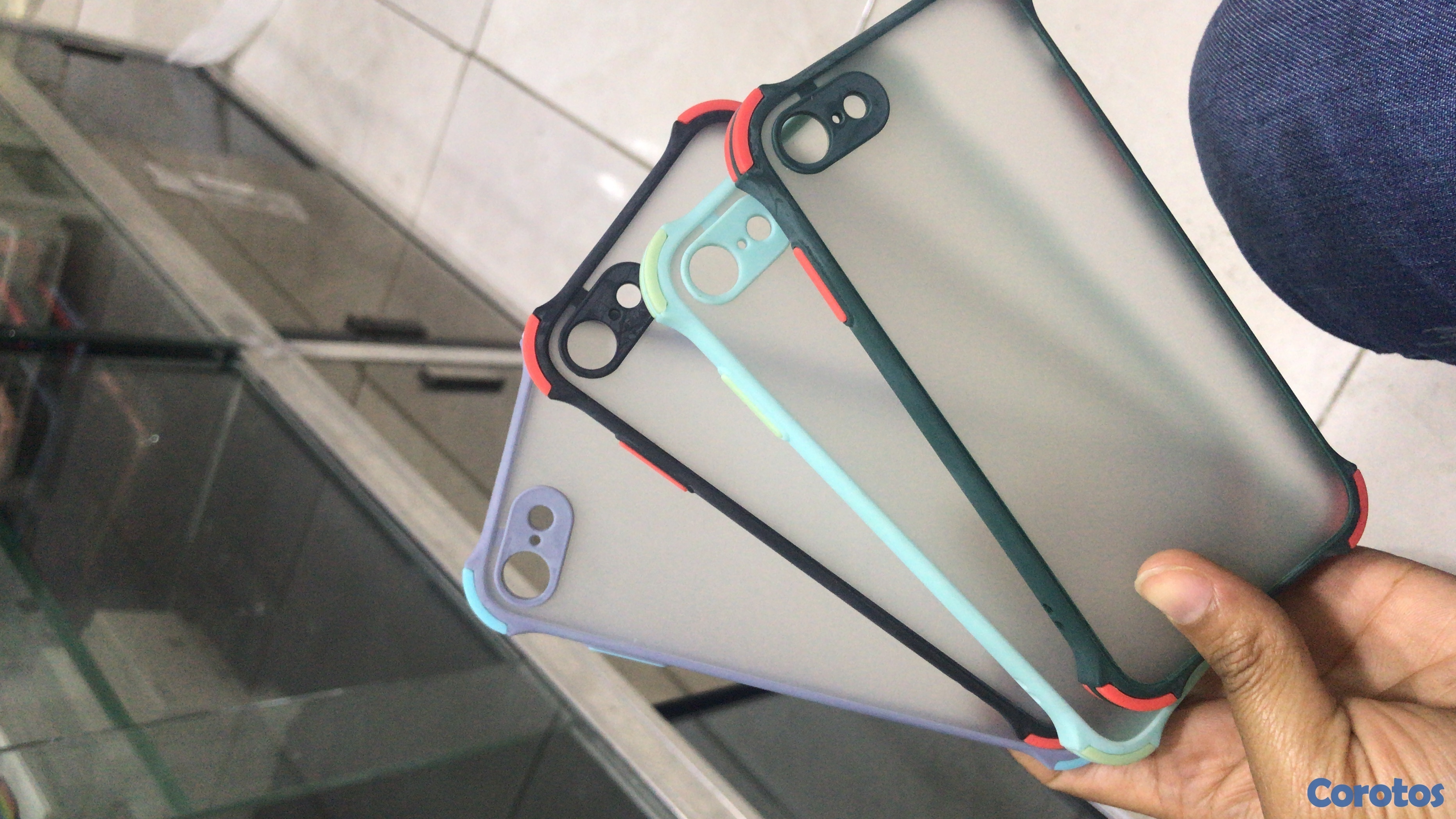 accesorios para electronica - COVER BUMPER IPHONE 2