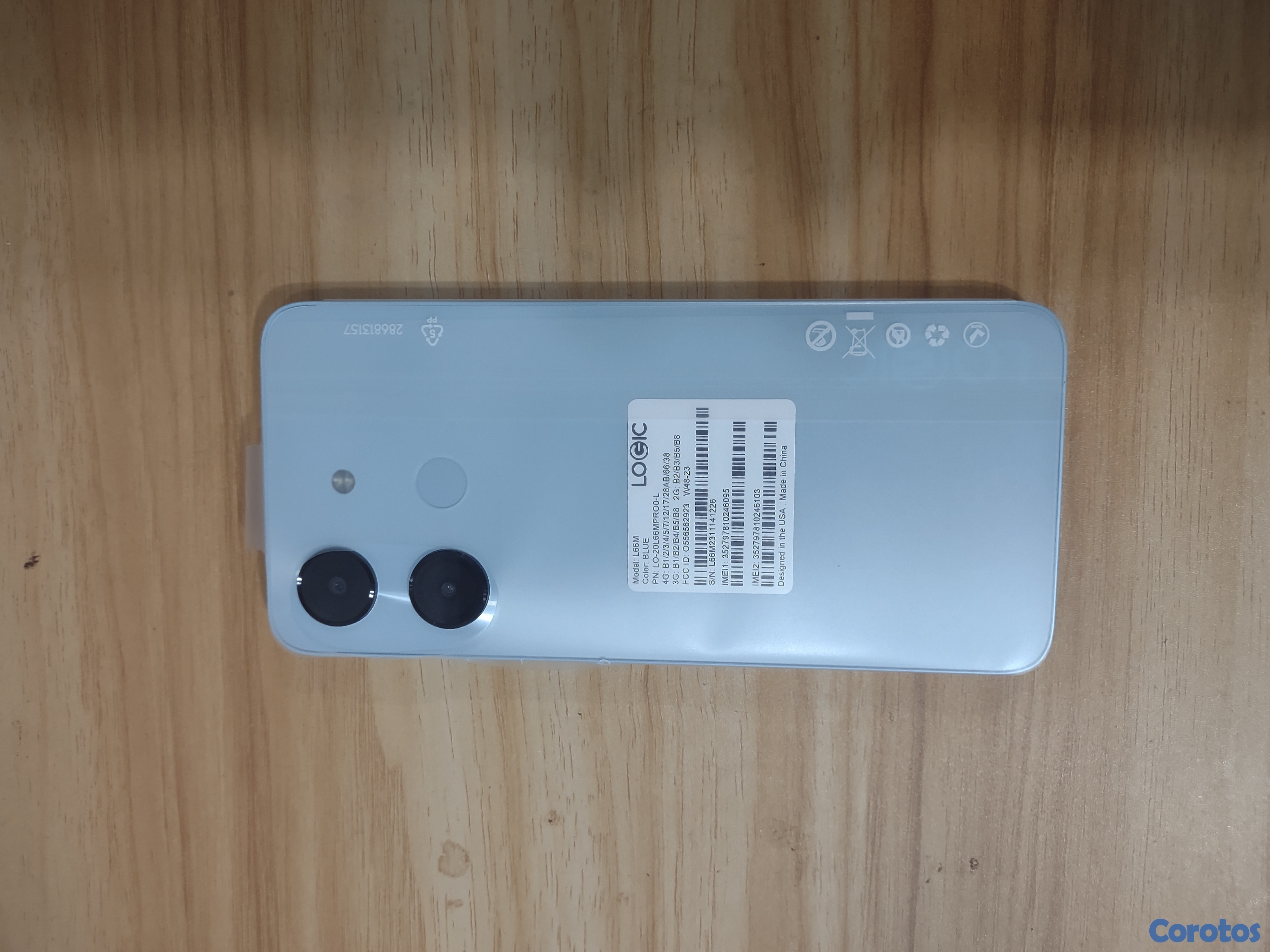 celulares y tabletas - TELEFONO LOGIC L66M 3