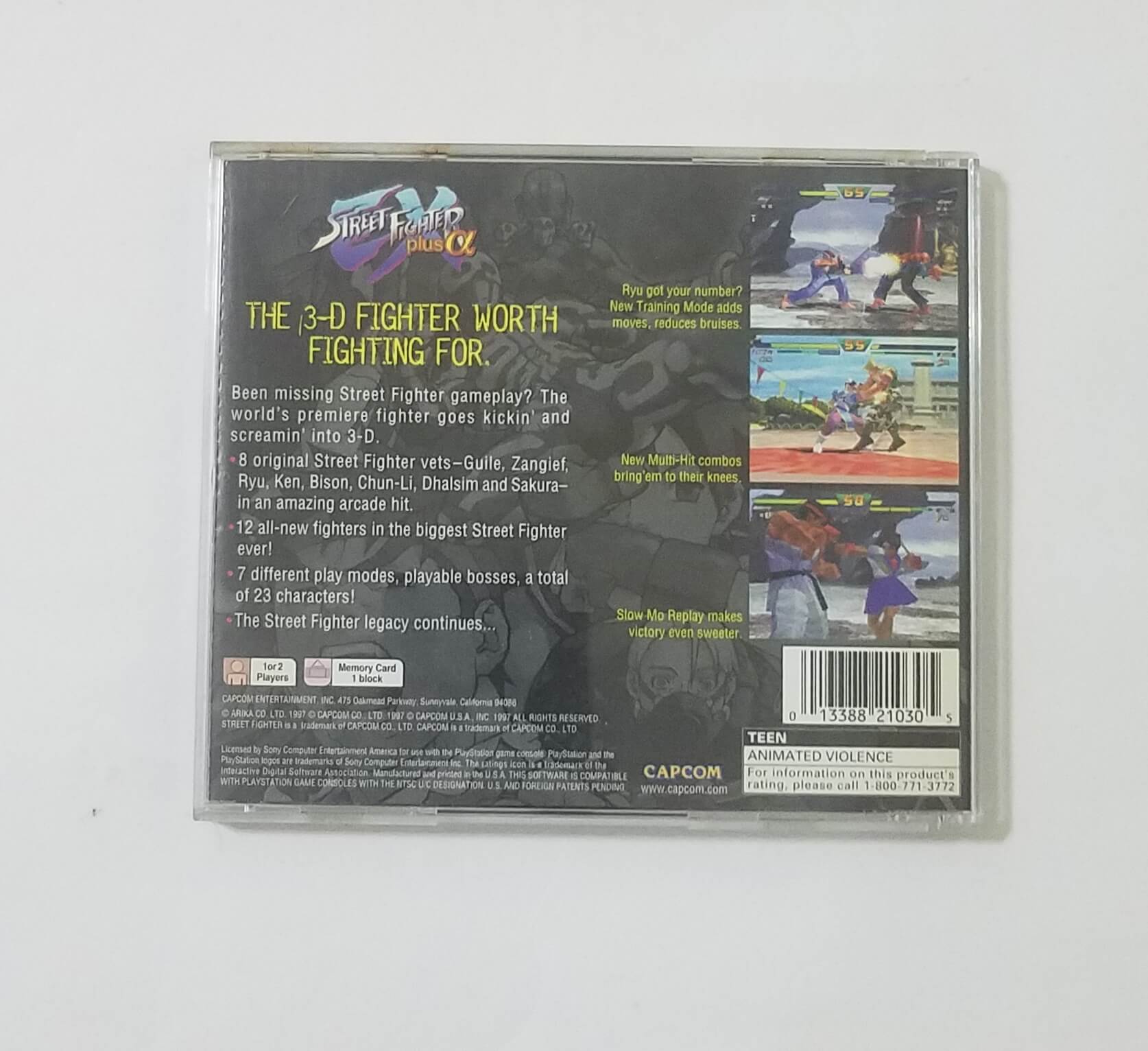 consolas y videojuegos - Street Fighter EX Plus Alpha de PlayStation 1 (PS1 2