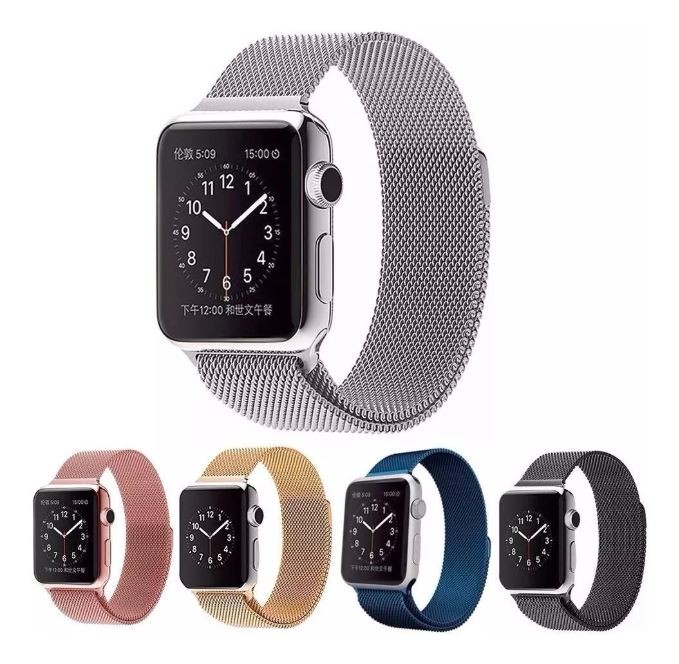 accesorios para electronica - Correa milanesa para Apple Watch band