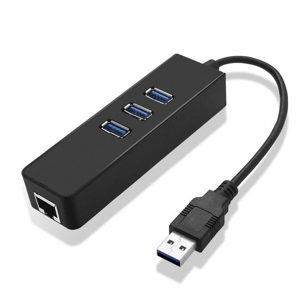 accesorios para electronica - Adaptador USB 2.0 a red - Ethernet y Hub USB 1