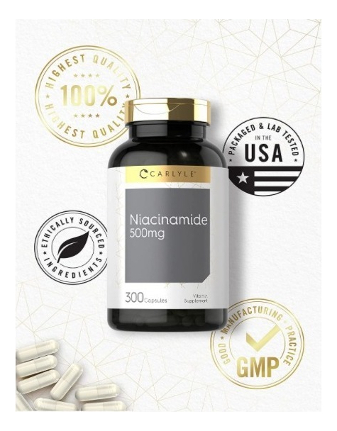 Salud y Equipamiento Médico - Niacinamida | 500 Mg | 300 Uds 3