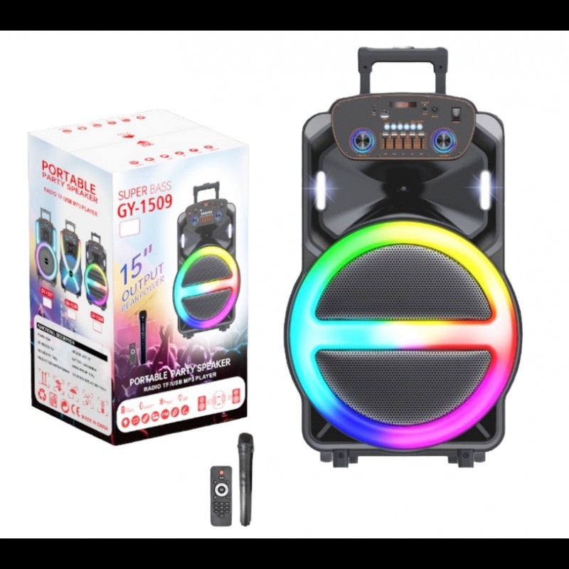 camaras y audio - BOCINA DE 15" SUPER BASS GY-1509 0