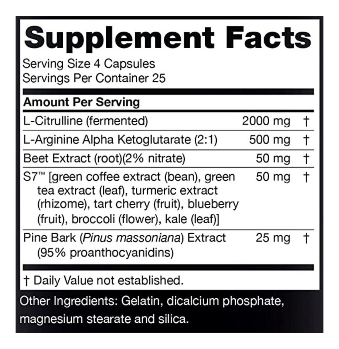 Salud y Equipamiento Médico - Óxido Nítrico 100 capsulas Nugenix 1