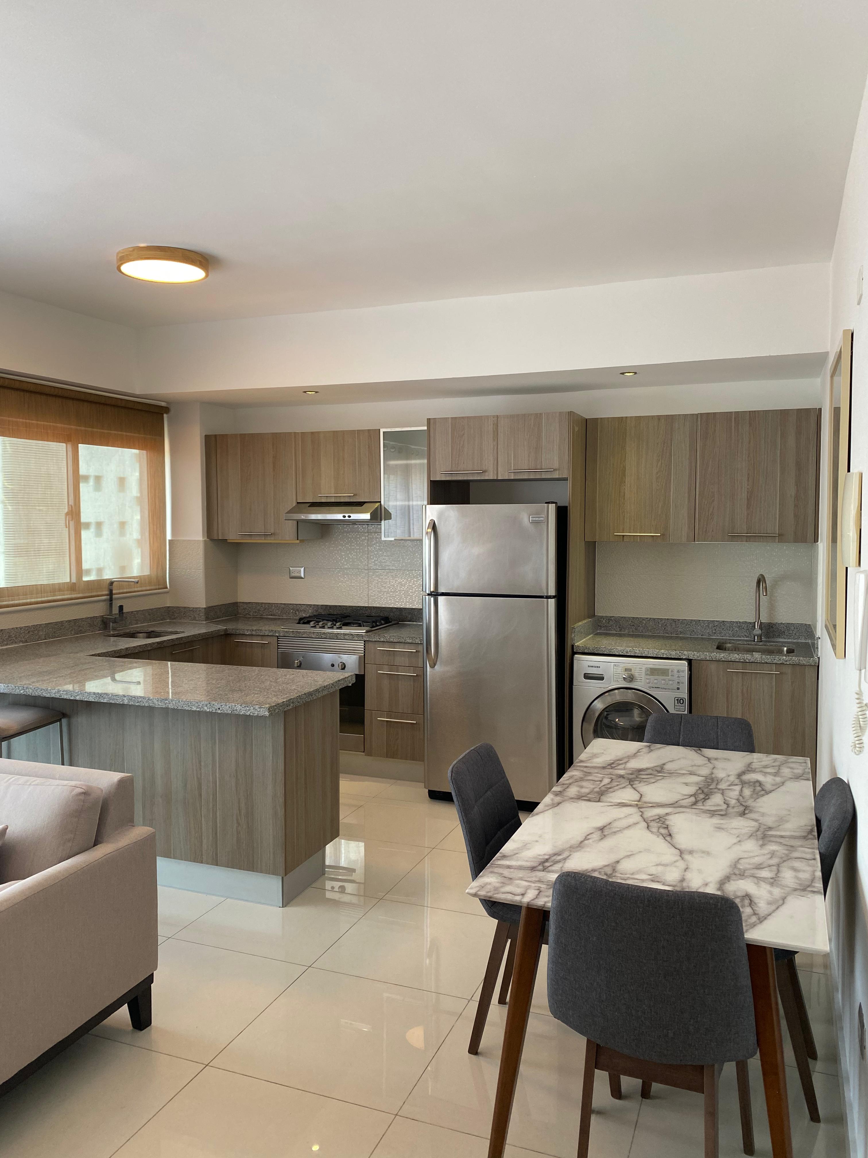 apartamentos - Apartamento amueblado en alquiler en Piantini  2