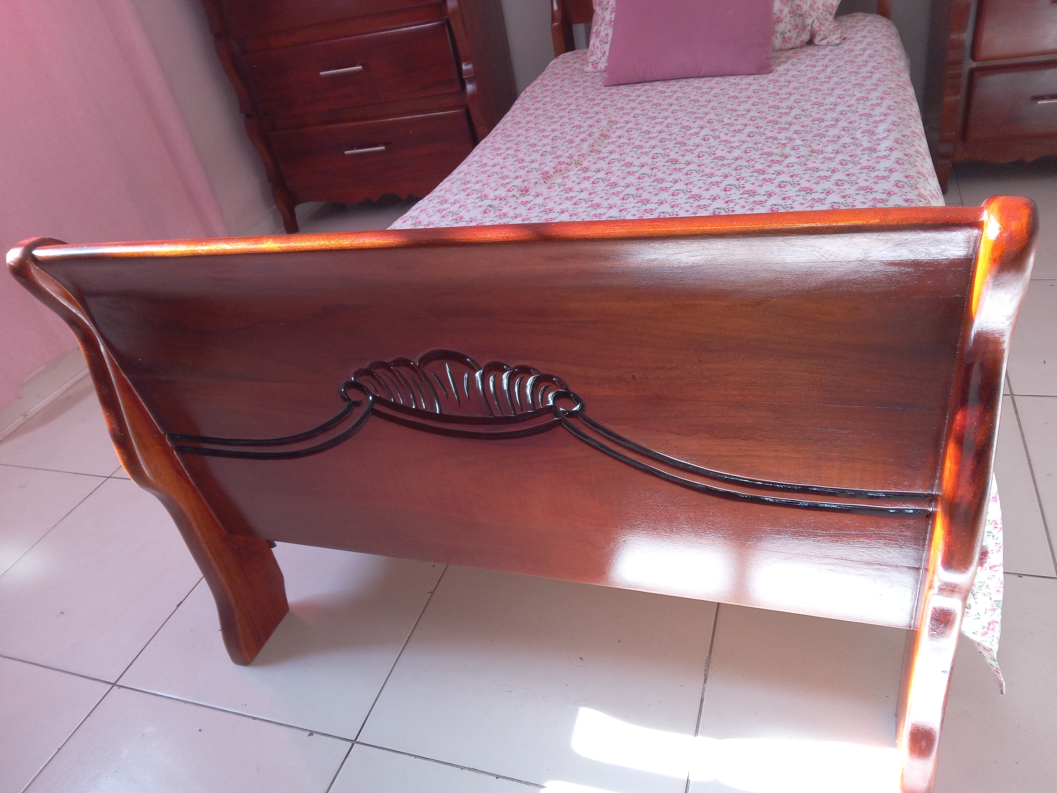 muebles y colchones - De Oportunidad! JUEGO DE HABITACION TWIN en caoba 4