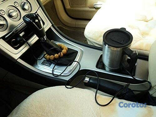cocina - Taza con calentador de bebidas para coche, de acero inoxidable, ideal para te y  5