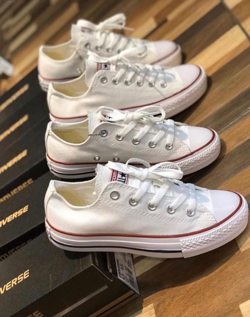 zapatos unisex - Teni Tenis Converse All Star Originales Chuck Taylor Blanco Original Bajito Low 1