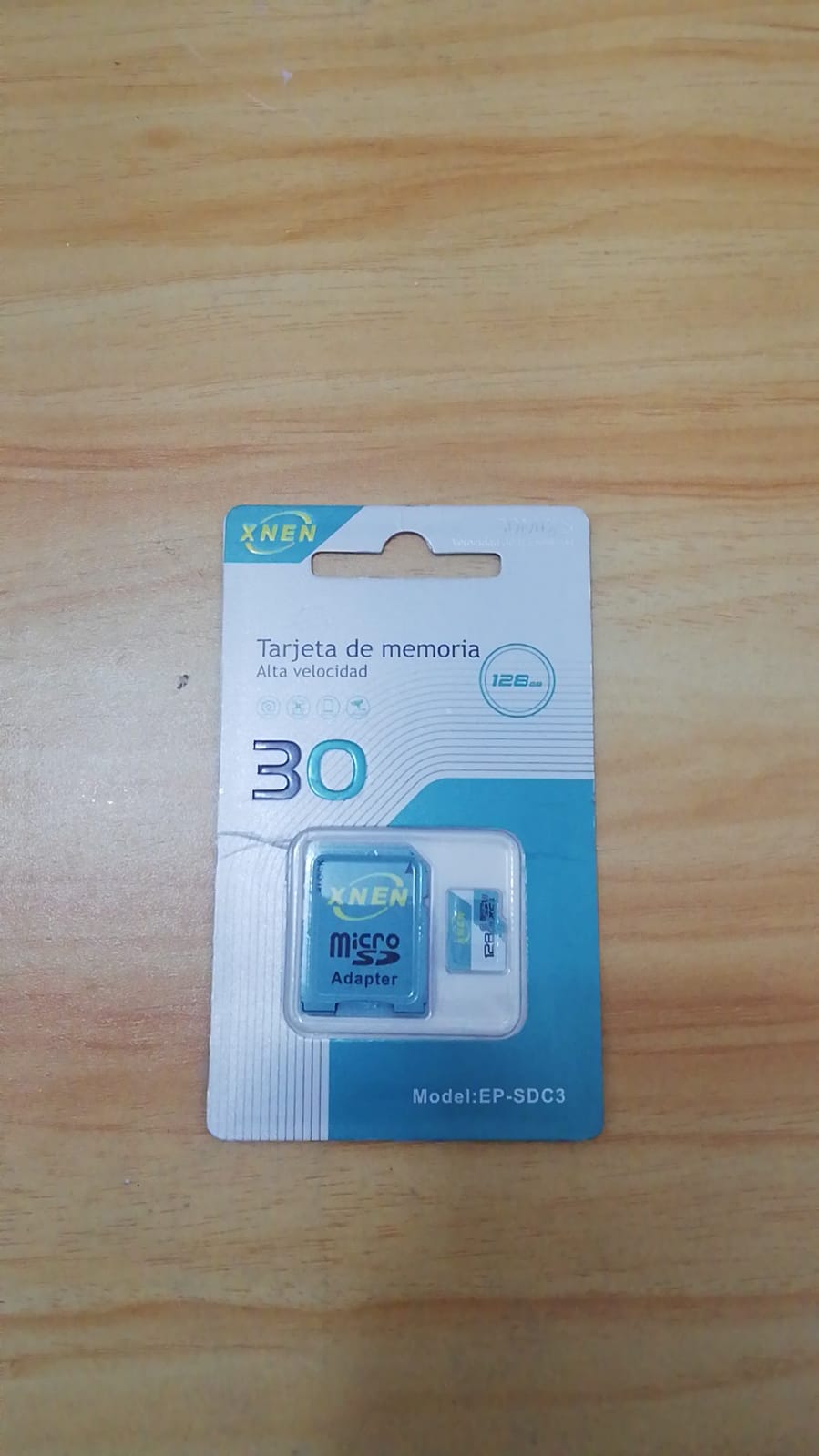 otros electronicos - Memoria Micro SD 128 GB XNEN con Adaptador 