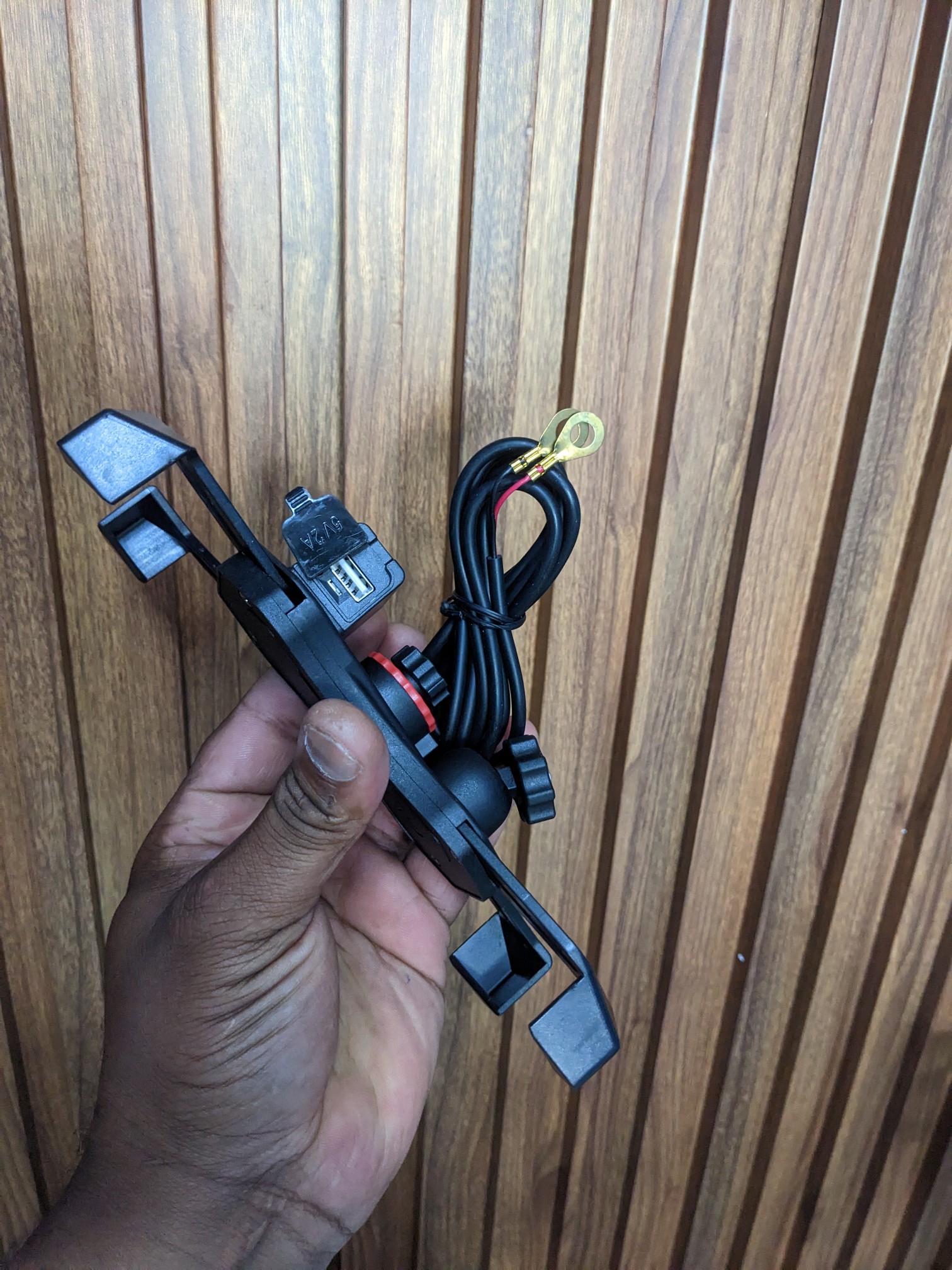 celulares y tabletas - Base para motos con salida USB de carga 6