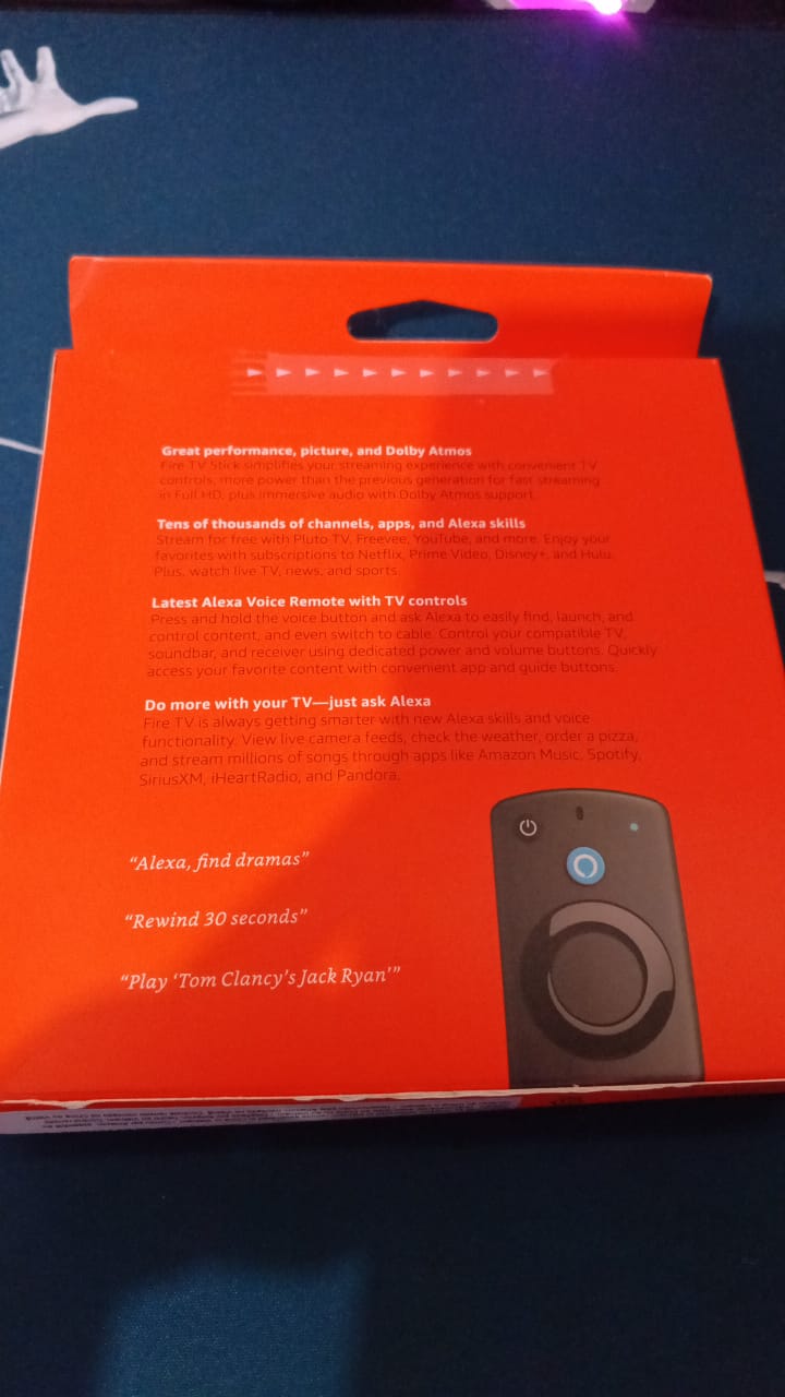tv - Fire tv stick HD de 3ra generacion 3
