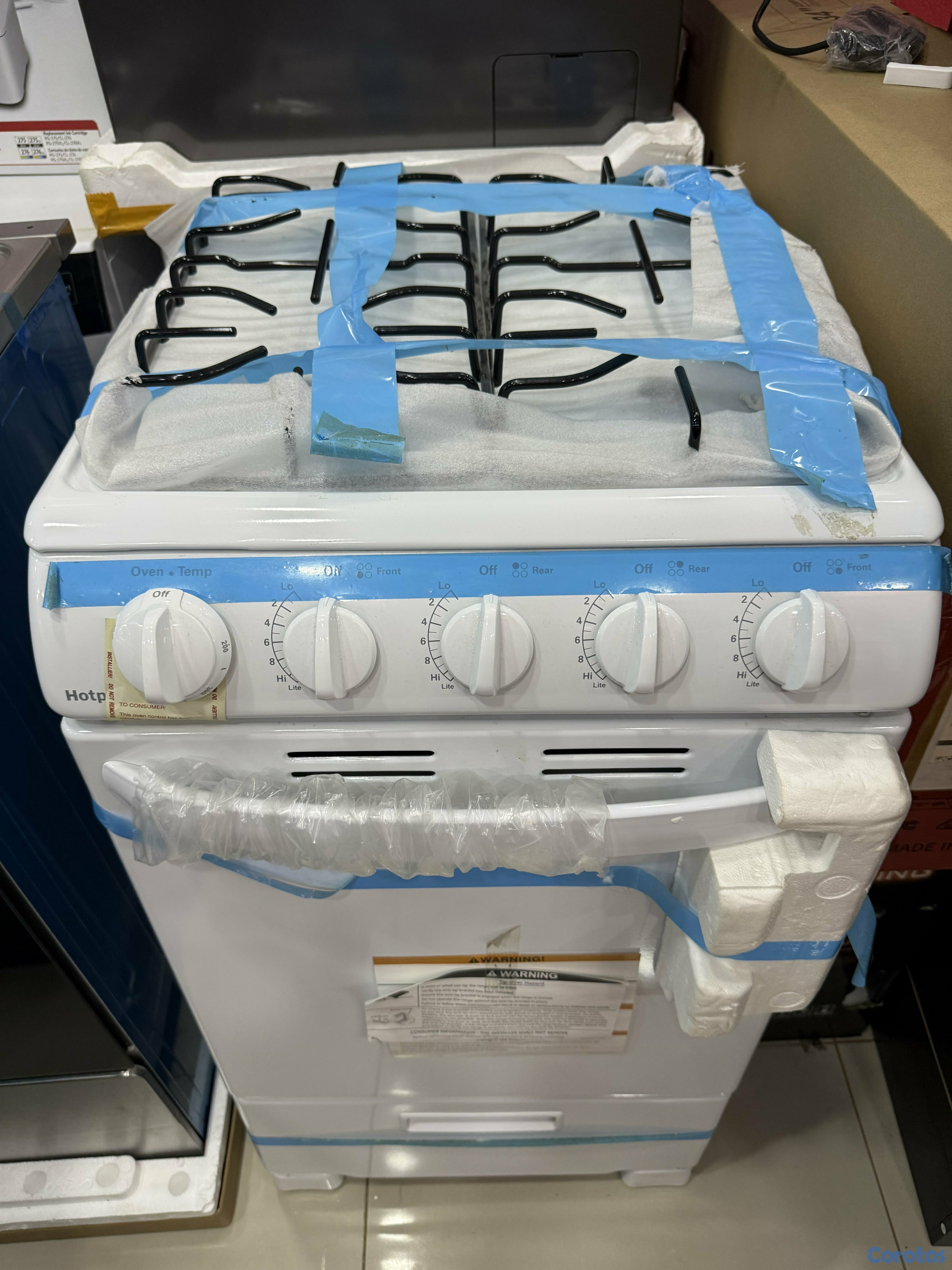 cocina - Estufa Hotpoint Blanca 2