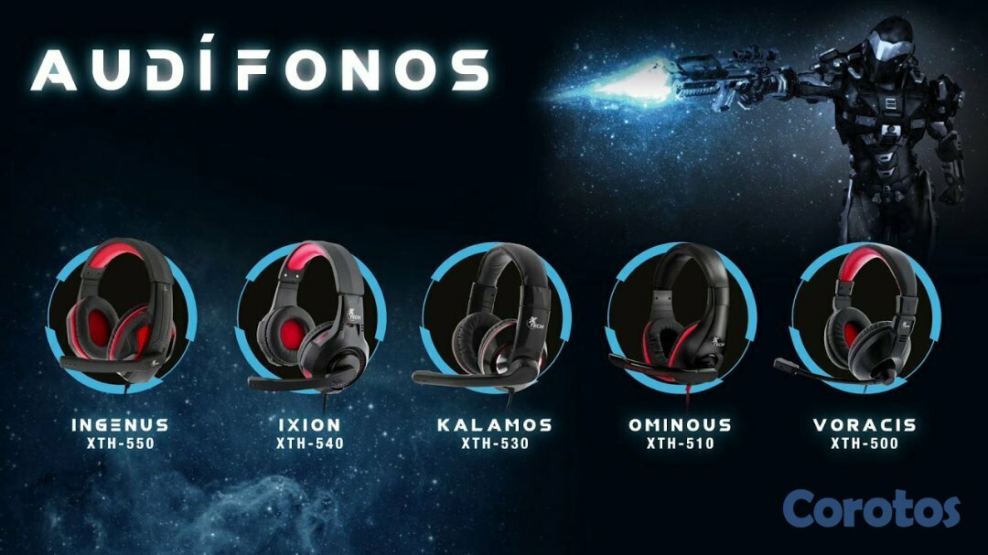 computadoras y laptops - GRAN VARIEDAD DE AUDIFONOS GAMER XTECH PARA VERDADEROS JUAGADORES 