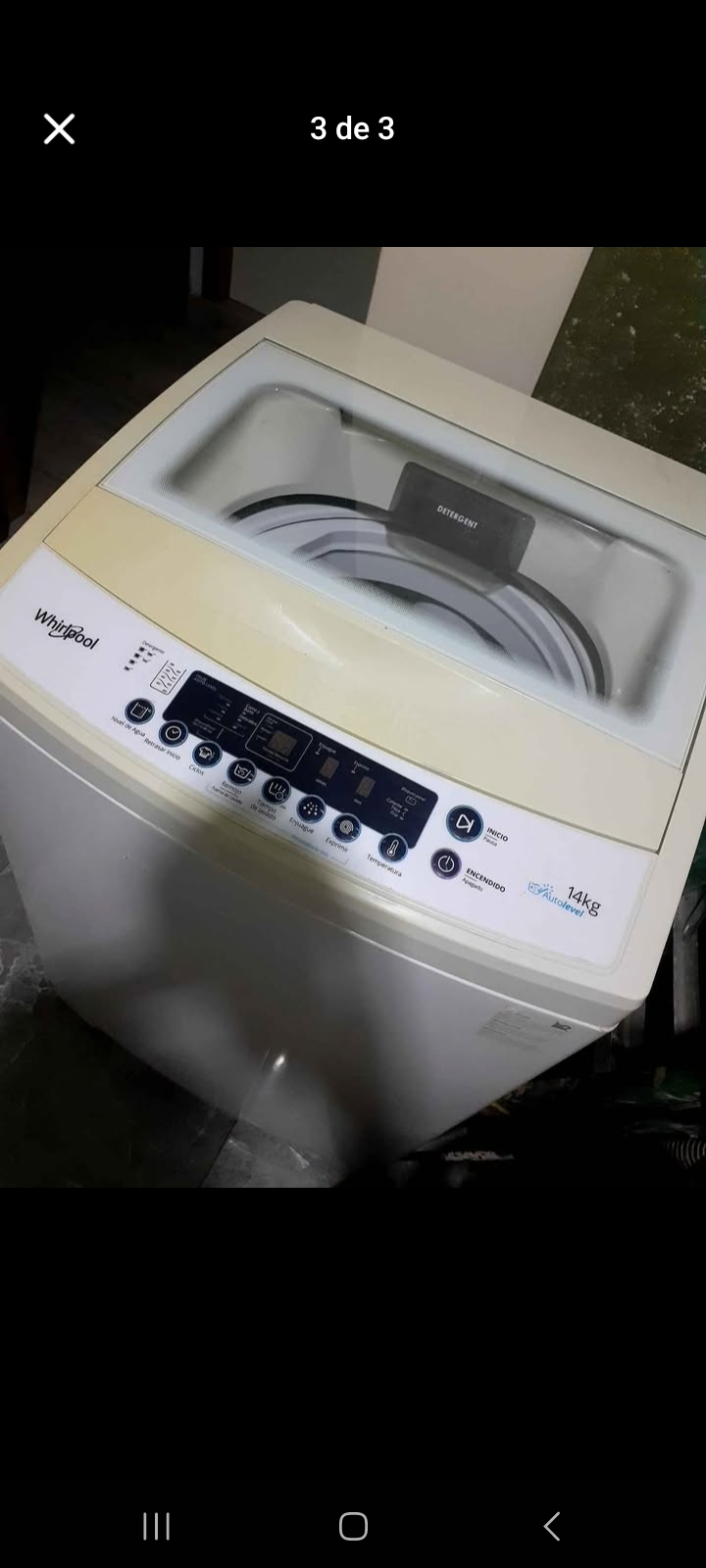 electrodomesticos - LAVADORA WHIRLPOOL 14Kg 