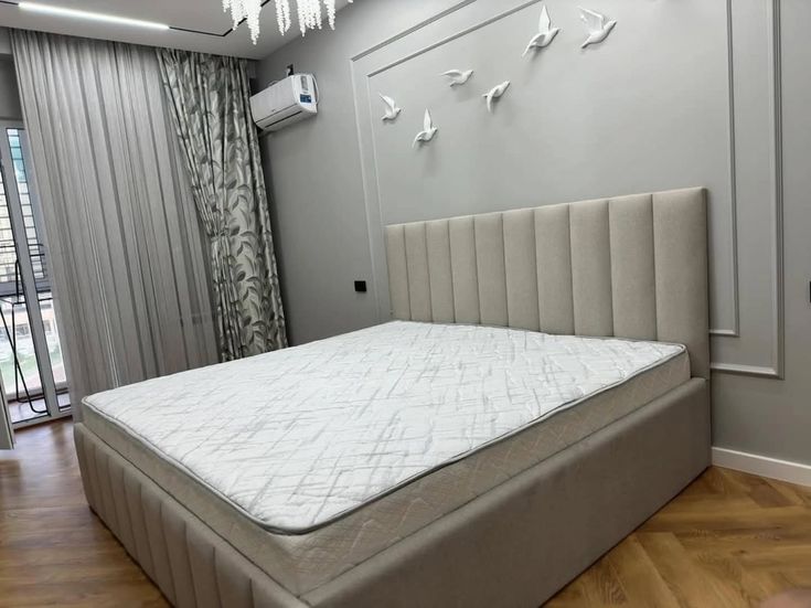 muebles y colchones - Camas tapizada moderna. Nueva 5