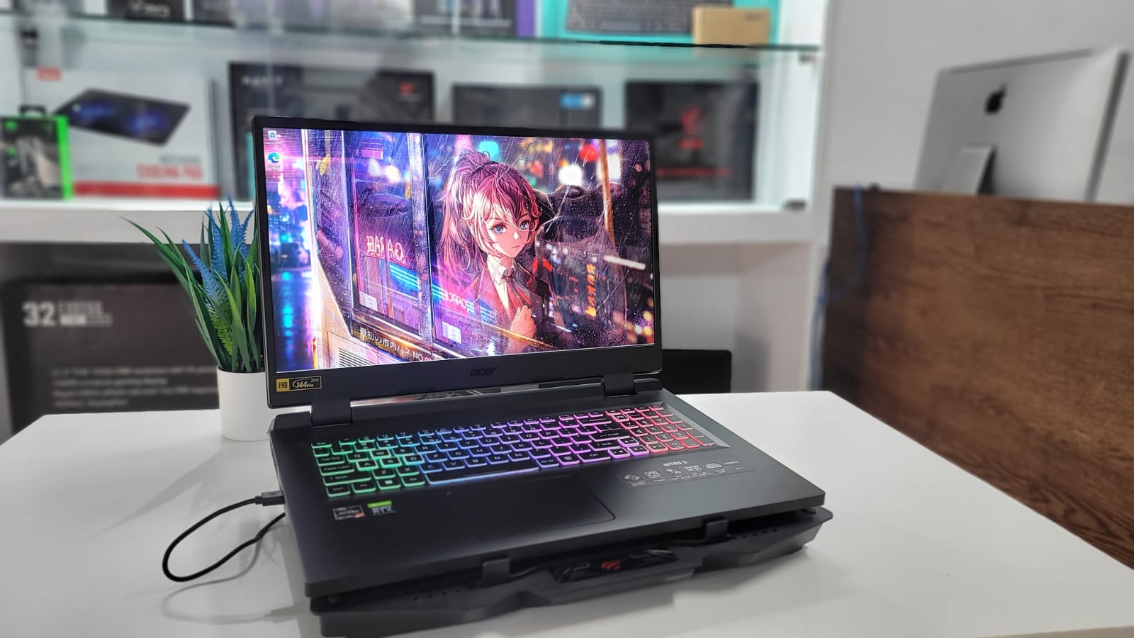 computadoras y laptops - Laptop GAMING ACER NITRO 17 RYZEN 7 + 3060 17 PLG
